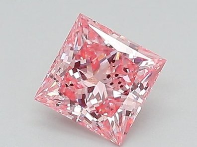 Princess 2.57 Ct. Fancy Intense Pink SI2 Lab-Grown Diamond