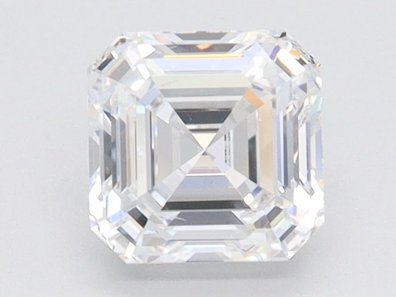 Asscher 2.54 Ct. D VS2 Lab-Grown Diamond