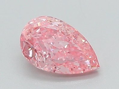 Pear 2.54 Ct. Fancy Intense Pink VS1 Lab-Grown Diamond