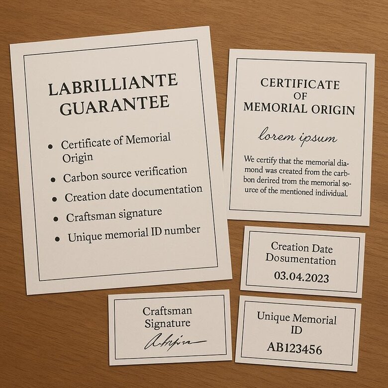 Complete documentation package spread out