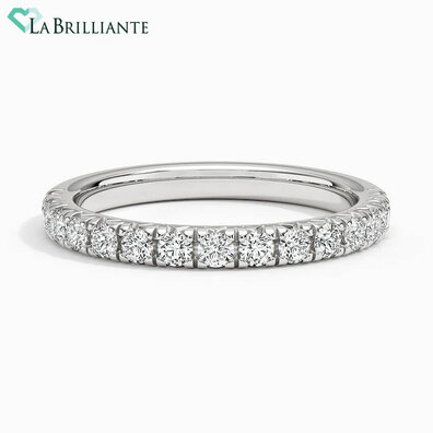 Sienna Lab Diamond Ring (1/2 ct.tw.) in 18K White Gold