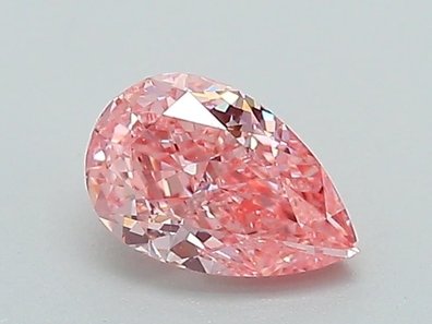 Pear 0.50 Ct. Fancy Vivid Pink VS2 Lab-Grown Diamond