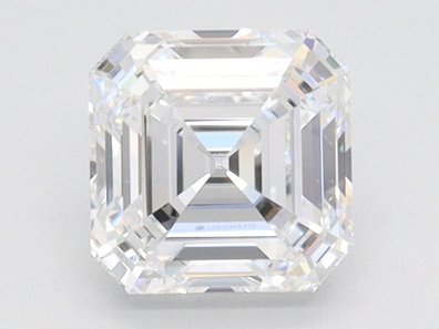 Asscher 2.75 Ct. D VS1 Lab-Grown Diamond