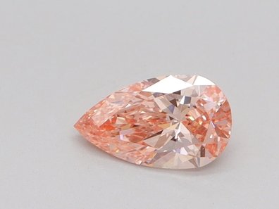 Pear 1.50 Ct. Fancy Intense Pink SI1 Lab-Grown Diamond