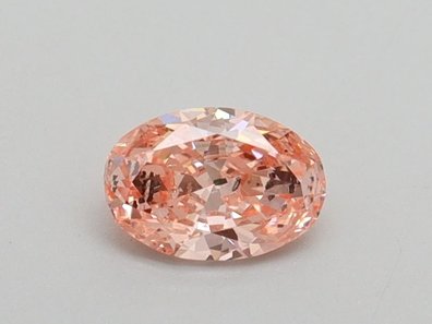 Oval 2.38 Ct. Fancy Intense Pink SI2 Lab-Grown Diamond