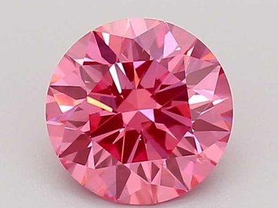 Round 2.08 Ct. Fancy Vivid Pinkish Purple VS1 Lab-Grown Diamond