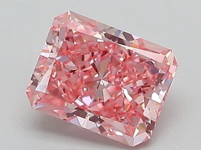 Radiant 1.95 Ct. Fancy Vivid Pink VS1 Lab-Grown Diamond