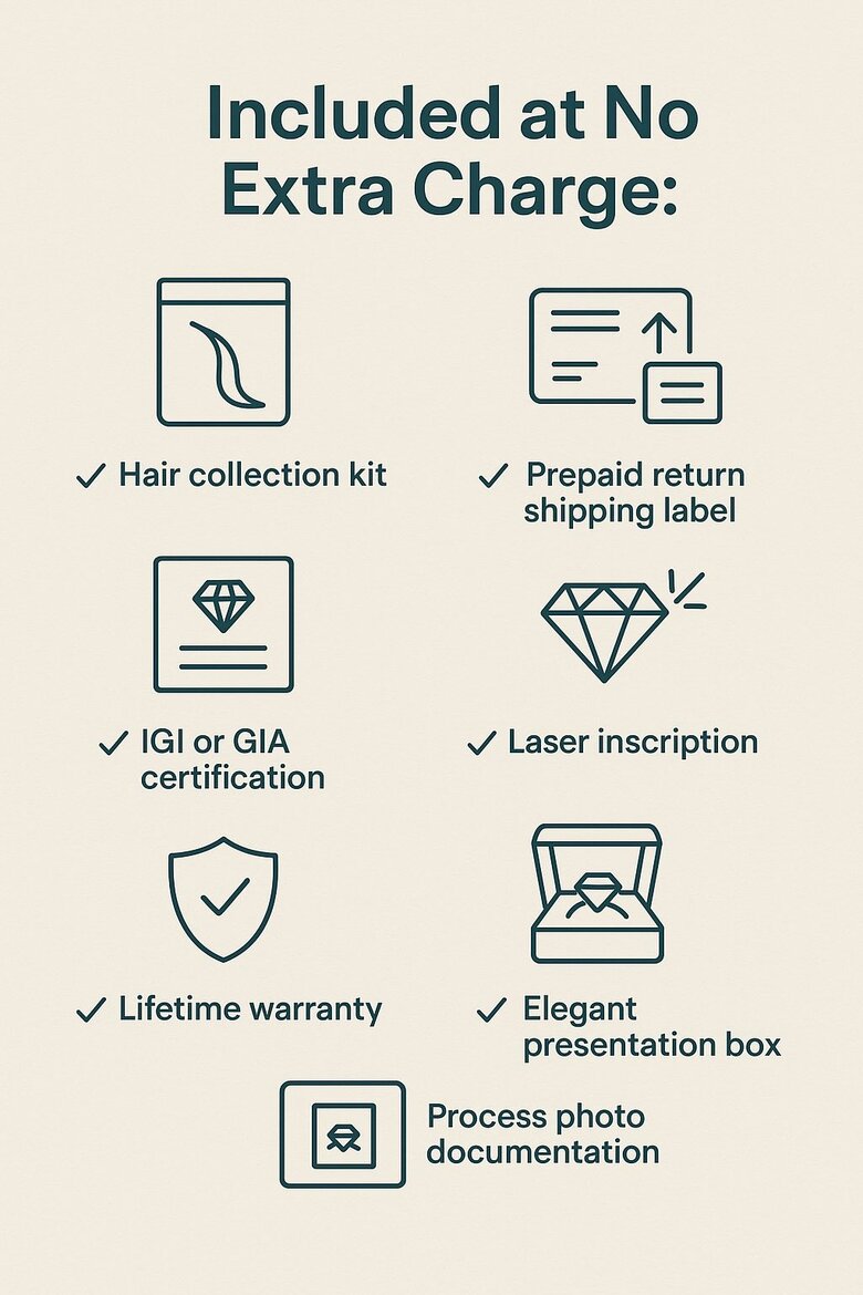 Visual breakdown of what's included in the price