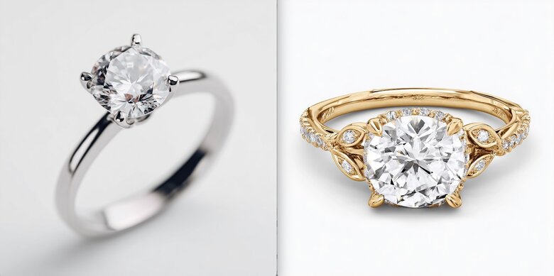 mass-produced vs custom ring designs