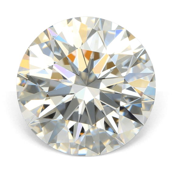 Colorless lab grown diamond