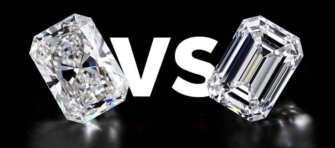Emerald vs Radiant Lab-Grown Diamonds